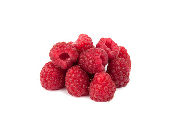 Tasty rose raspberry fresh food