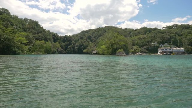 The Blue Lagoon in Jamaica