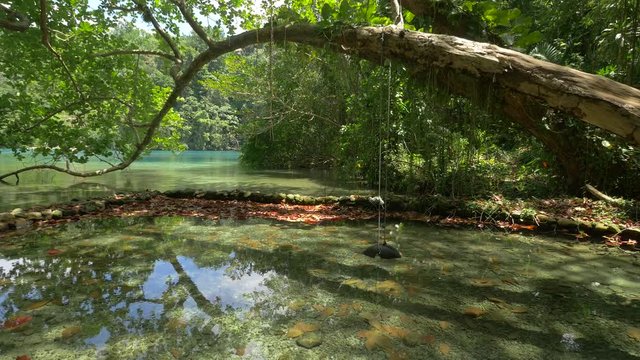 The Blue Lagoon in Jamaica