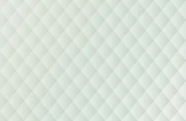 Foto op Plexiglas wit groene, chique achtergrond van een geruit patroon © JoveImages