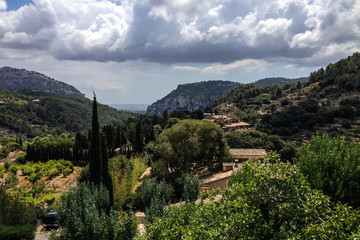 Fototapeta na wymiar Landscape in Palma de Mallorca Spain
