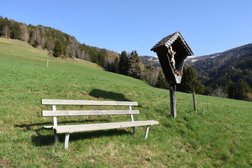 Osttirol, Lienzer Dolomiten, Pustertal, Wegkreuz, Kreuz, Jesus, Lienz, Bannberg, Schrottendorf,...
