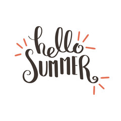 Vector illustration ink background. Hand lettering inspirational typography for poster, banner, t-shirts and other prints. Fun quote with hipster design logo or label.