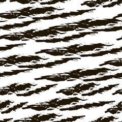 Vector grunge seamless texture with imprints of a dry brush.