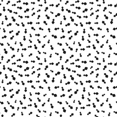 Vector organic seamless abstract background, freehand doodles pattern.