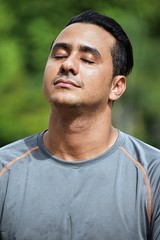 Athletic Man And Freedom