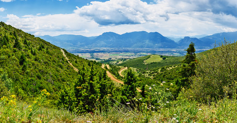 Greece, May. Valley Near Lamia.