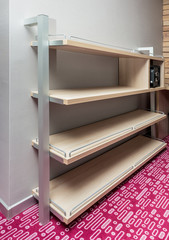 Wardrobe with safe in the hotel room