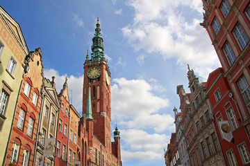 Obraz premium City hall in Gdansk - Poland