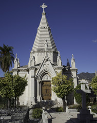 Obraz premium Crypt Cemetery of San Miguel, Malaga