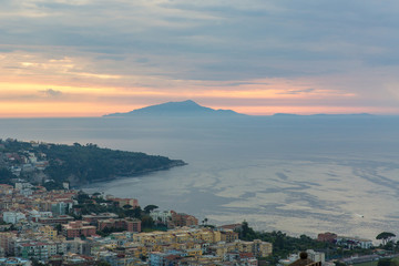 Obraz premium The beautiful view of the Capri island, Italy.