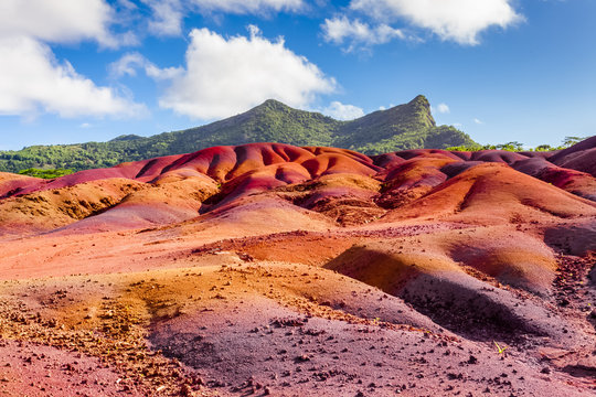  terres de couleurs de Chamarel, &icirc;le Maurice 