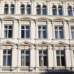 Fachada de edificio clásico