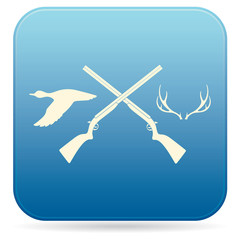 Hunting club logo icon