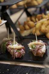 tapas in a Spanish bar