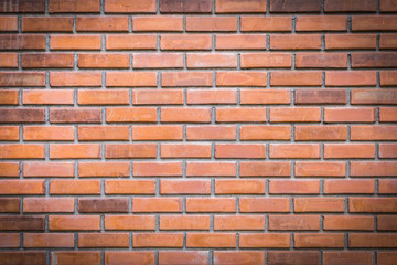 Brick wall texture background for interior exterior decoration and industrial construction concept design.