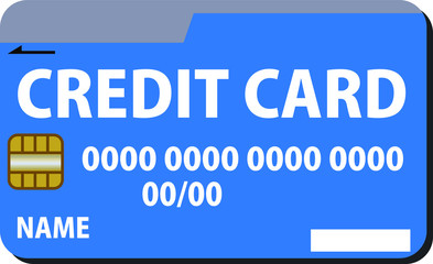 Simple Blue CREDIT CARD