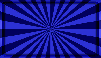 Stock Illustration - Framed Rectangle Empty Background For American Holidays, 3D, Template for American Holidays.