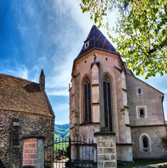 Fototapeta premium Wehrkirche St. Michael in der Wachau