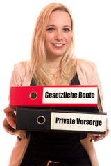 Gesetzliche Rente - Private Vorsorge 
