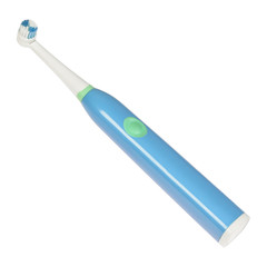 Electric or ultrasonic toothbrush isolated on a white background