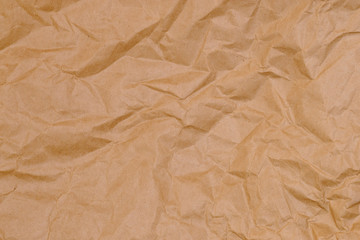 Obraz premium Background of abstract vintage crumpled packing paper texture