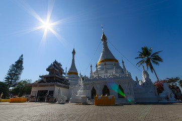 Wat pha that doi kong mu , Bangkok , Thailand 06/02/2015