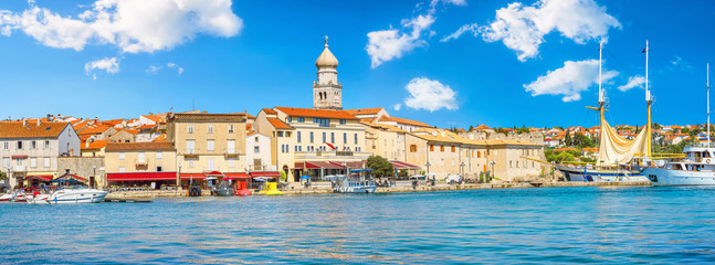 Obraz premium Old town Krk. Island Krk, Croatia