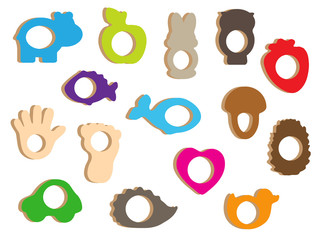 Цветные грызунки © alina_polina