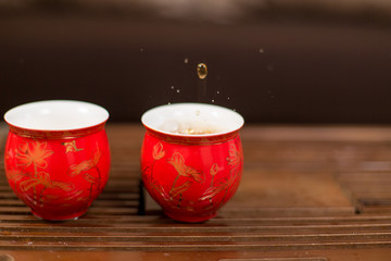 Chinese tea ceremony, Puer tea in assortment
