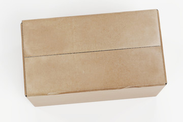 Realistic 3D Render of Carboard Box