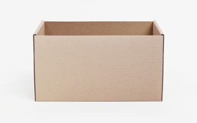 Realistic 3D Render of Carboard Box