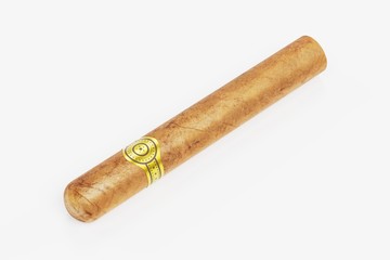Realistic 3d Render of Cigar
