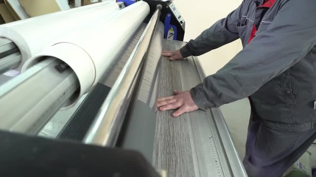 Material laminaria. Cold lamination