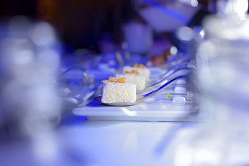 molecular gastronomy coconut dessert