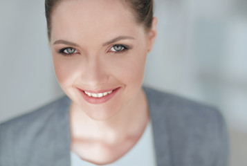 portrait of a successful woman. close-up.