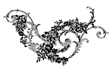 lace flower element