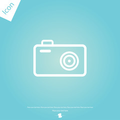 Camera vector icon