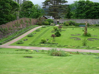 Obraz premium Victorian Walled Garden of Kylemore, Ireland