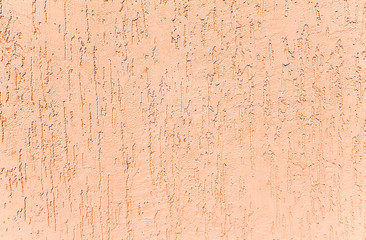 Painted plastered wall as a background for design