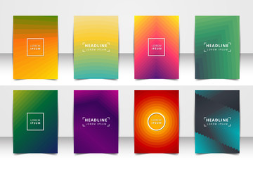 Abstract vector layout background set. For art template design, list, front page, mockup brochure theme style, banner, idea, cover, booklet, print, flyer, book, blank, card, ad, sign, sheet, a4.