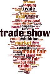 Trade show word cloud
