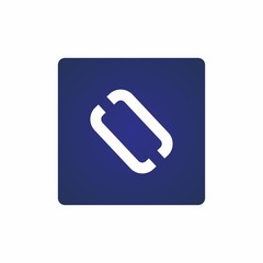 chain logo design for link and connection