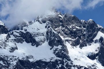 Obraz premium Lake Marion, Fiordland National Park, New Zealand