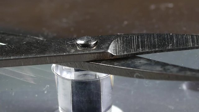 Manicure and pedicure scissors for cuticule or hangnail