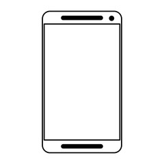 Smartphone mobile technology vector illustration graphic design