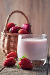 Strawberry yogurt.