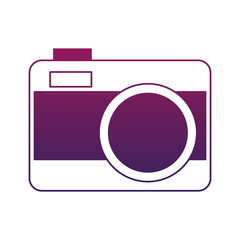 Photographic camera symbol vector illustration graphic design