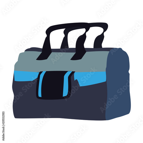 "Sport bag isolated vector illustration graphic design" 스톡 이미지, 로열티프리