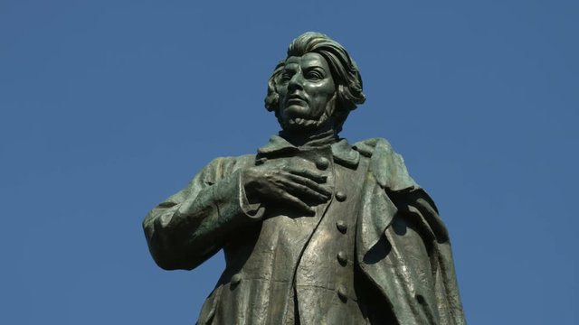 Adam Mickiewicz statue 